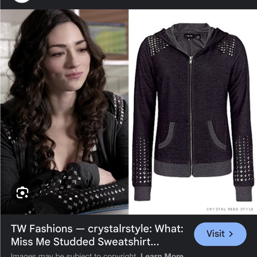 ALLISON ARGENT-MISS ME HOODIE